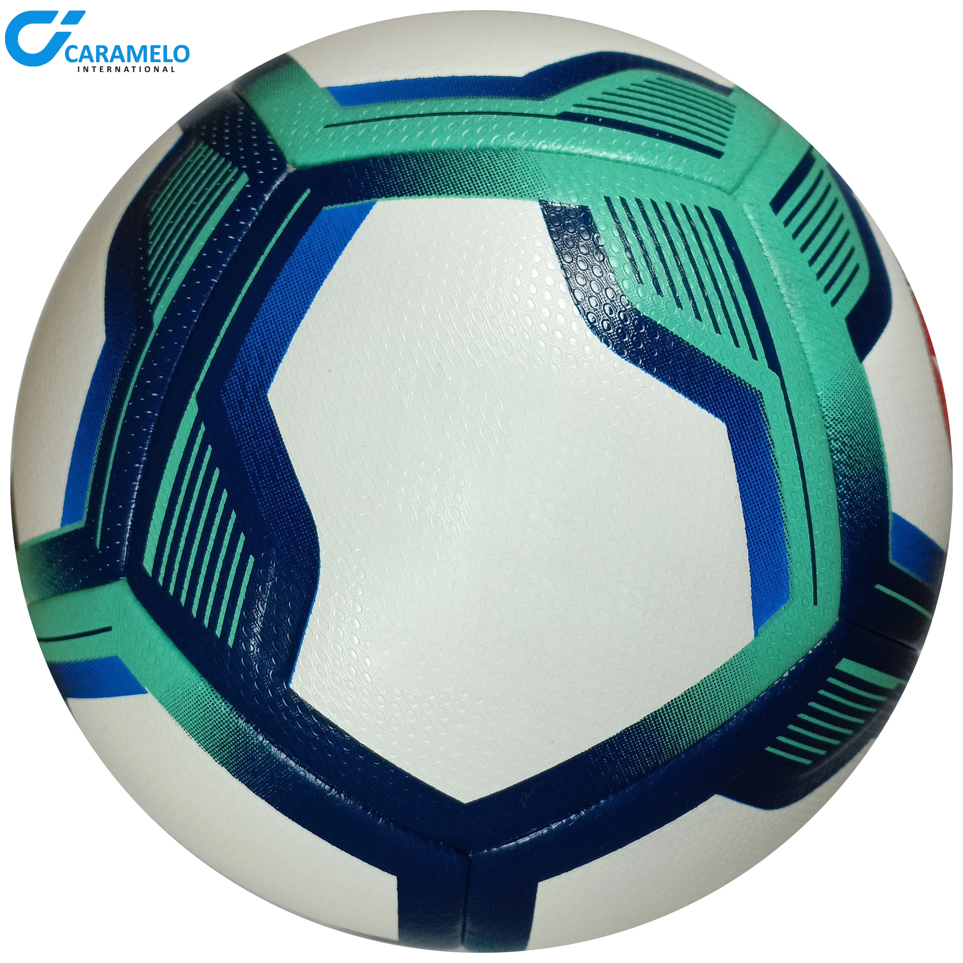 Low price direct sales professional balls pu leather football size 5 soccer ball for sale red and blue