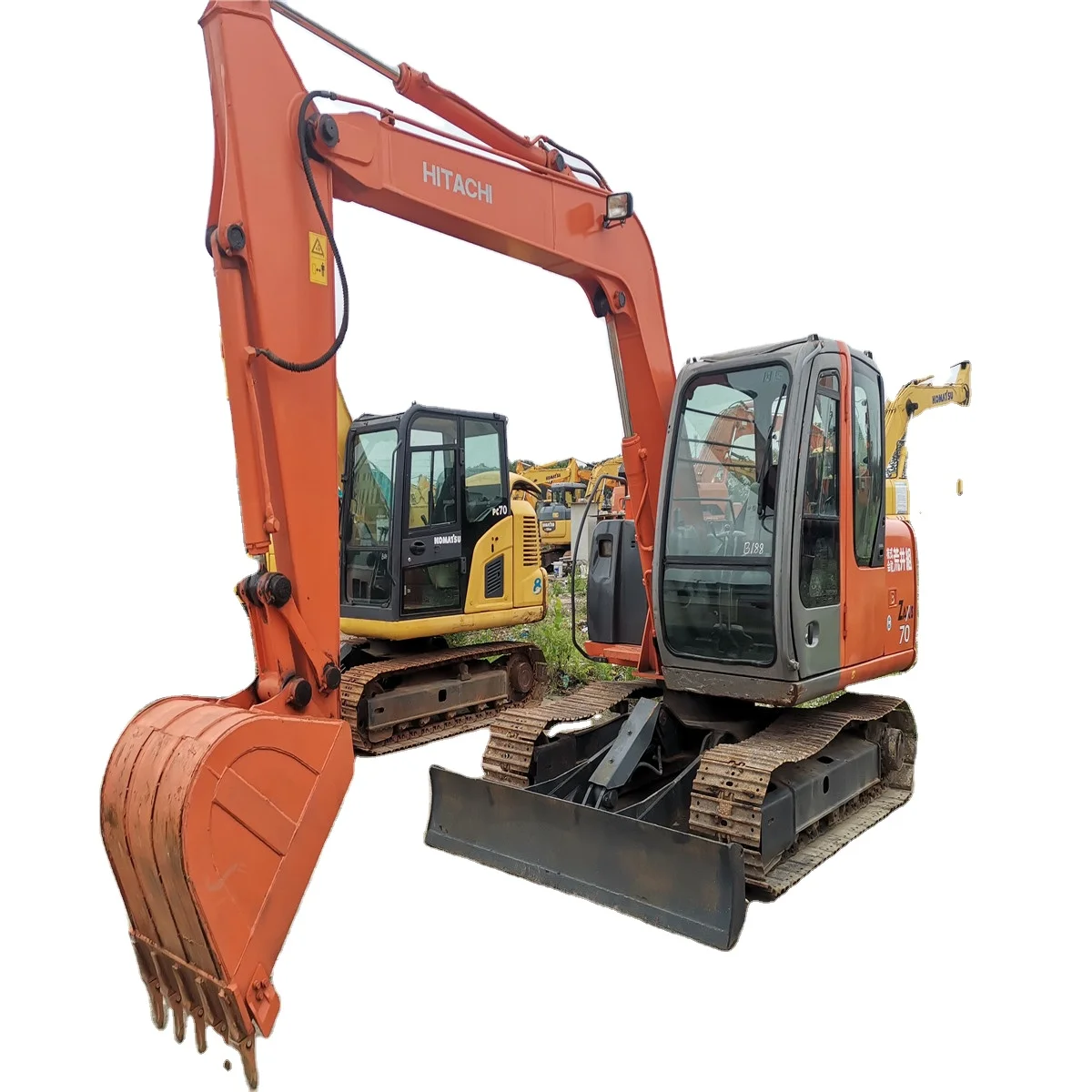Продается б/у качественный Экскаватор Hitachi ZX70