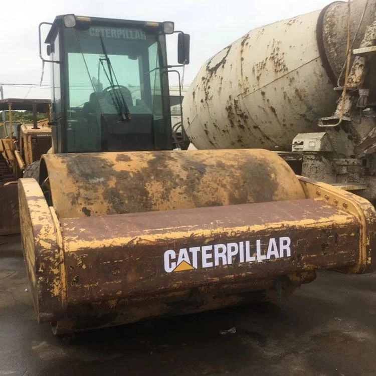  Б/у дорожный каток CS683E CATERPLAR спецификация