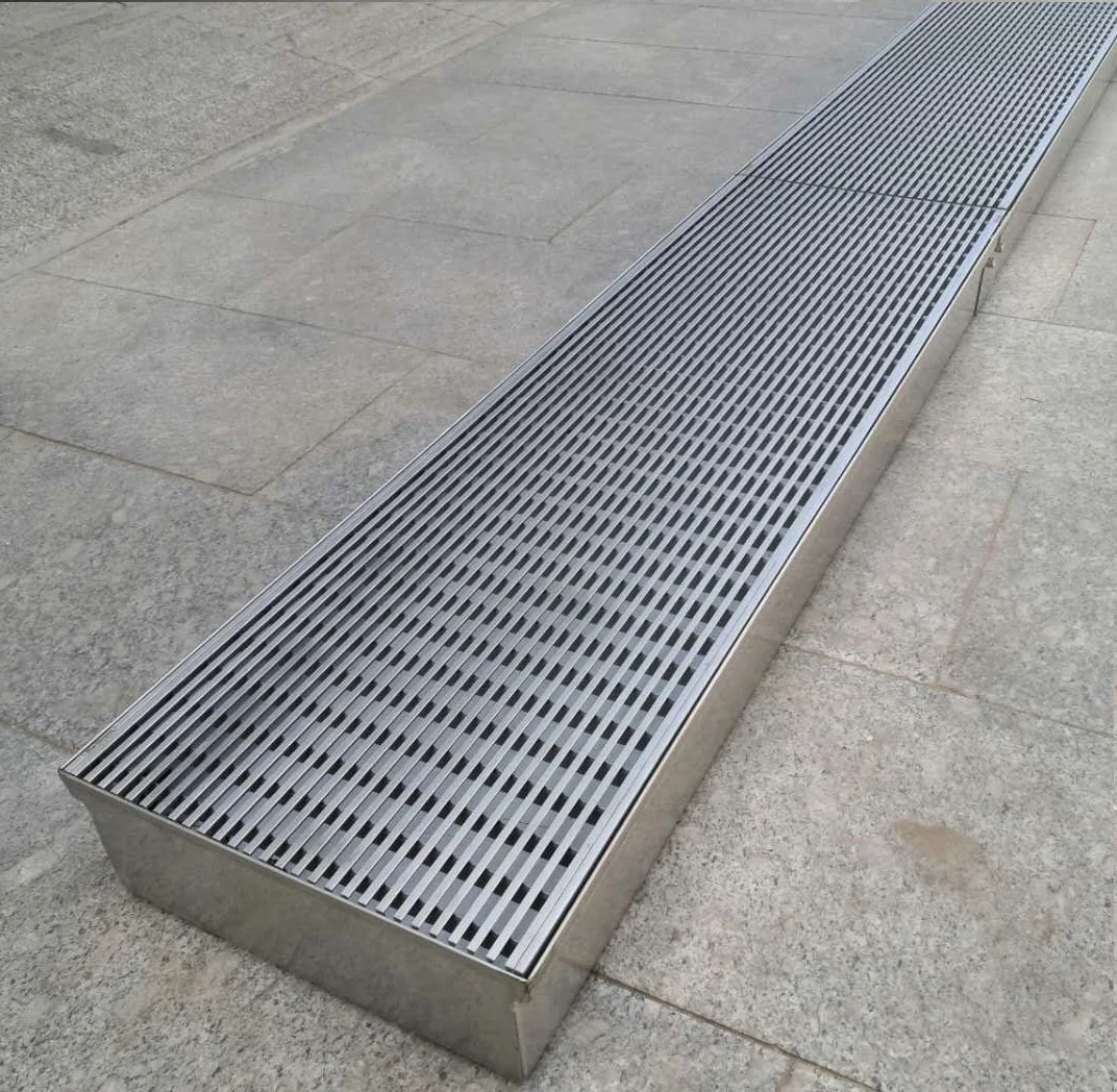 Наружная дренажная зона из нержавеющей стали