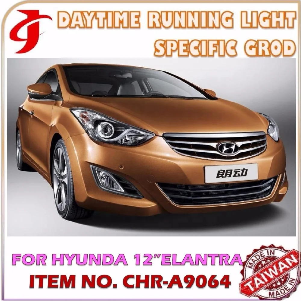 Exclusive Design FOR HYUNDA ELANTRA 2012 CAR DRL Daytime Running LIGHT