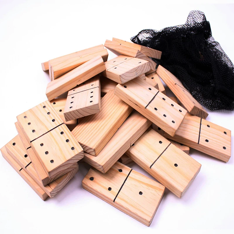 manufacturers custom Education toy wooden festool domino set mesa de domino