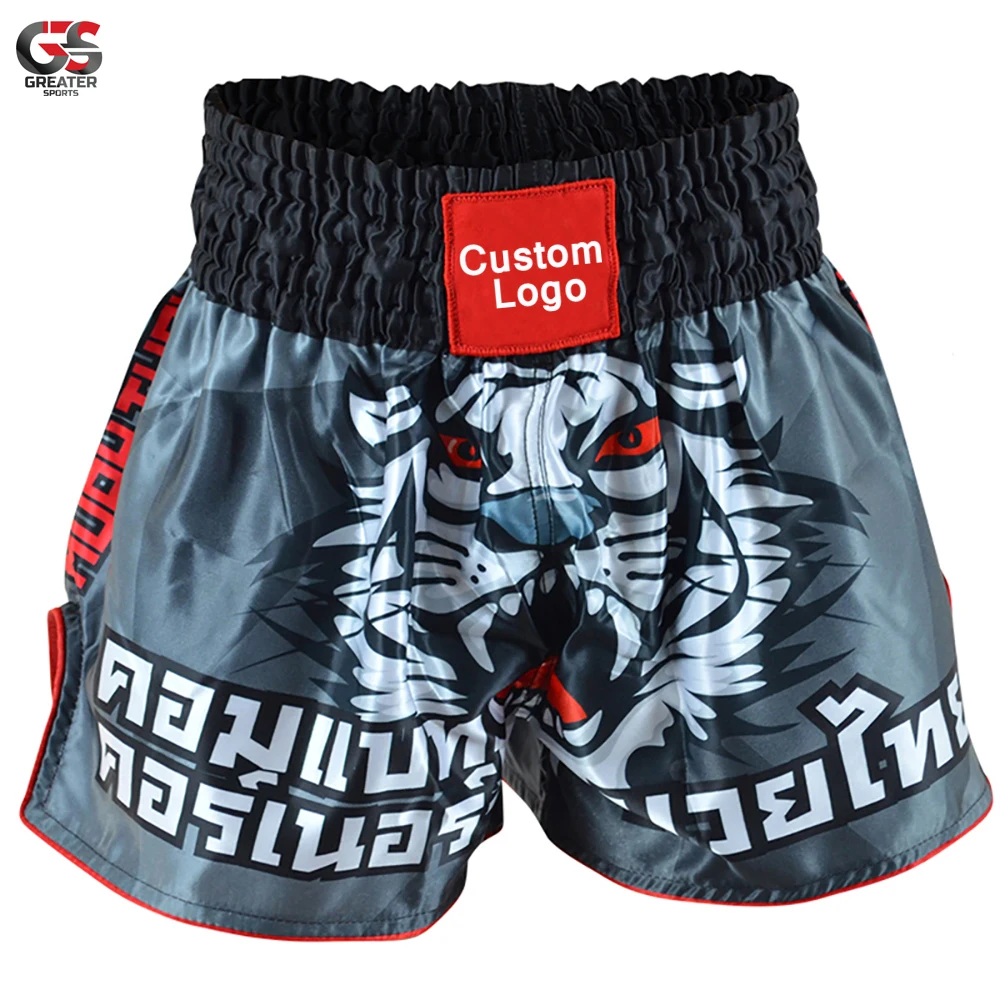 Wholesale Factory Made High Quality Custom Design OEM Services Training Men Professional Kickboxing Shorts
