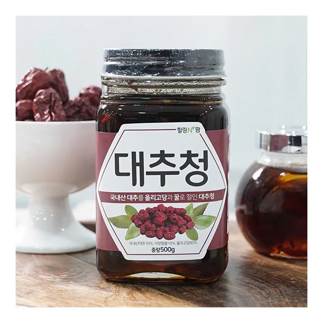 Korean Honey Preserved Jujube (sugar free) Jujube tea Honey Tea Honey Jam