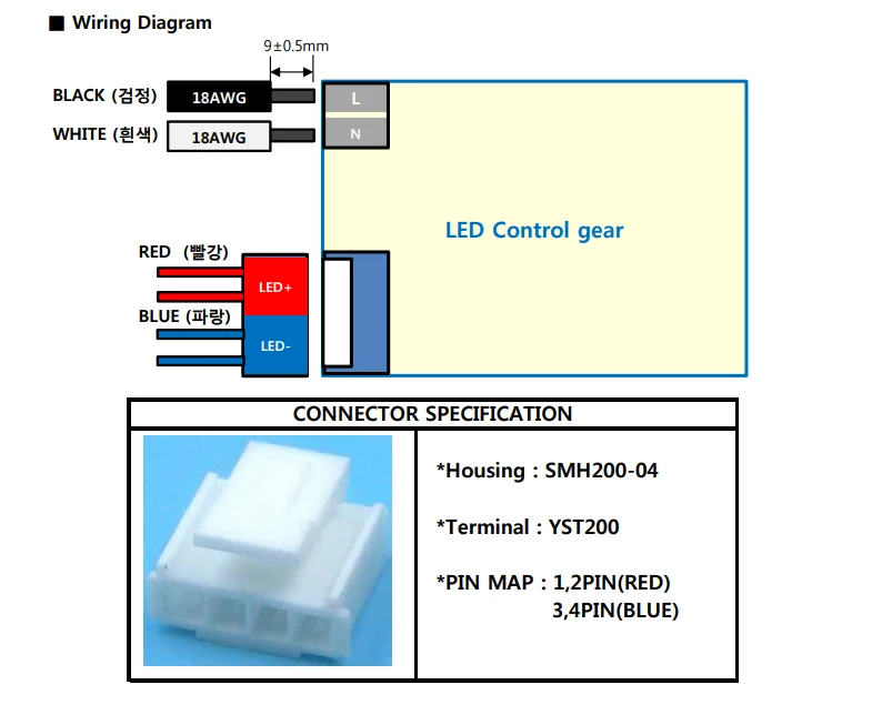 LED Switching Driver Constant Current 700mA & Adjustable Output Voltage DC 24V to 50V (ULB400S701N1A)