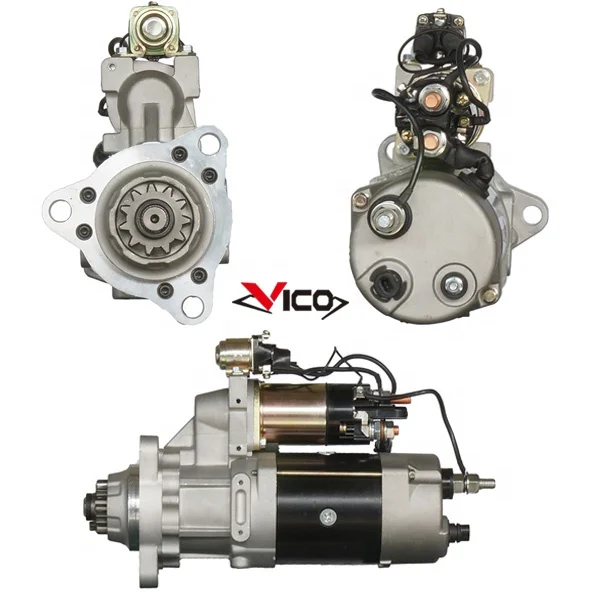 Starter Motor 8300034 10461272 10461318 10461319 10478801 10461213 10461268 Fits Cummins ISM N14 M11 ISX