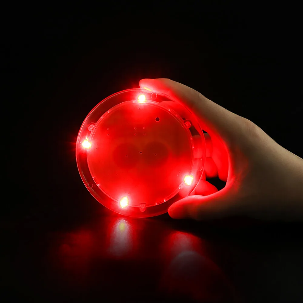 Light Up Cocktail LED Timer Drink Bar Beer Beverage Timer Coasters for Club,Wedding, Bar, Office, Party Decoration