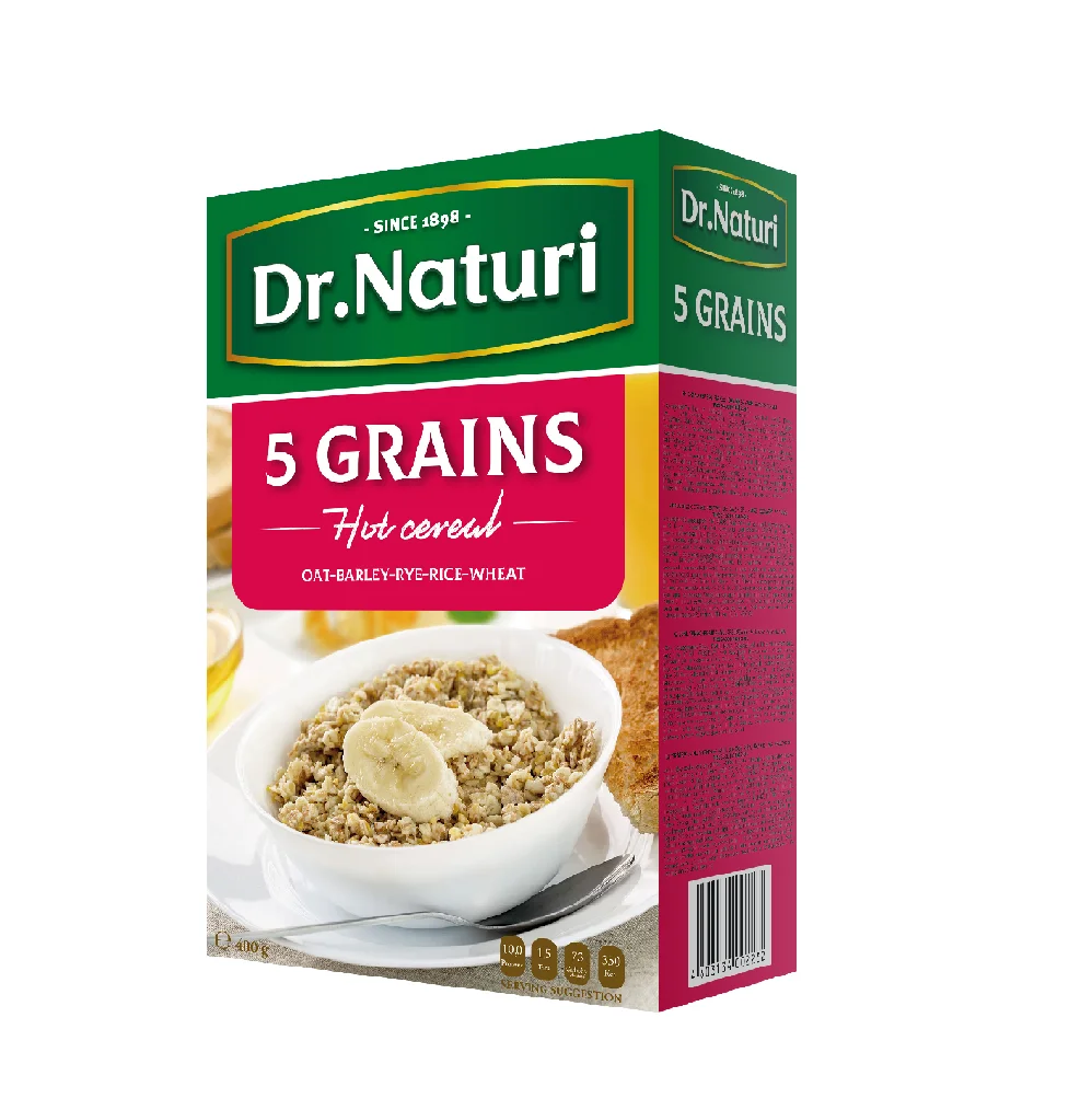 Multi  Grains Hot Cereal  5 Grains Oats, Wheat, Barley, Rye, Corn