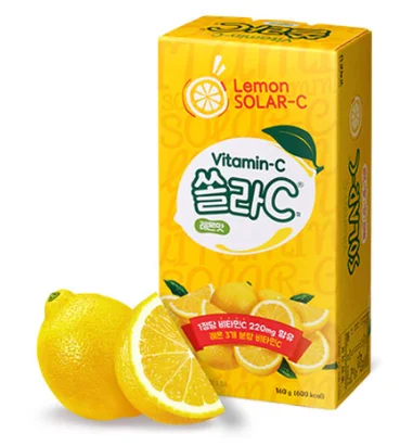 Hotseller Korean famous factory KOREA EUNDAN Vitamin C Lemon Blueberry Tablets Capsules Export only to China and Hongkong 160g