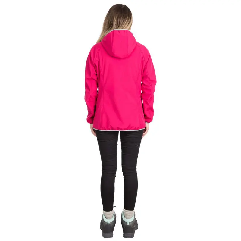 Hot Sales Custom Women Sports Softshell Jackets Black Outdoor Waterproof Soft Shell Jacket With