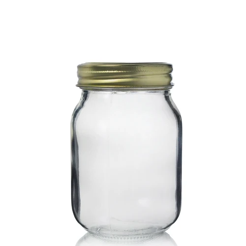 Top Quality Glass Jars Manufacturers 200ml Glass Food Jar Kitchen Storage Containers Canister With Customized Screw Airtight Lid