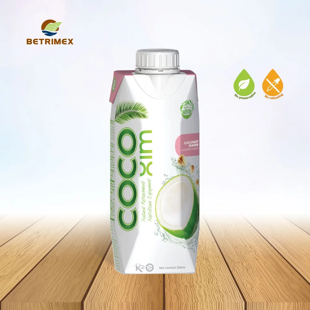 Кокосовая вода с ароматом семян лотоса в TETRA PAK