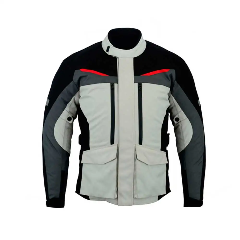 Custom made motorcycle Textile Riding Jacket Super Speed Racing Jacket with Protectors and Windproof
