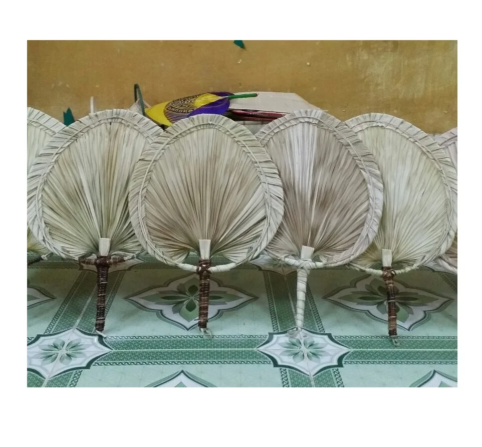 
palm leaf wall decor - raffia fan - Vietnam bamboo wedding fan ( 0084587176063 whatsapp Sandy) 
