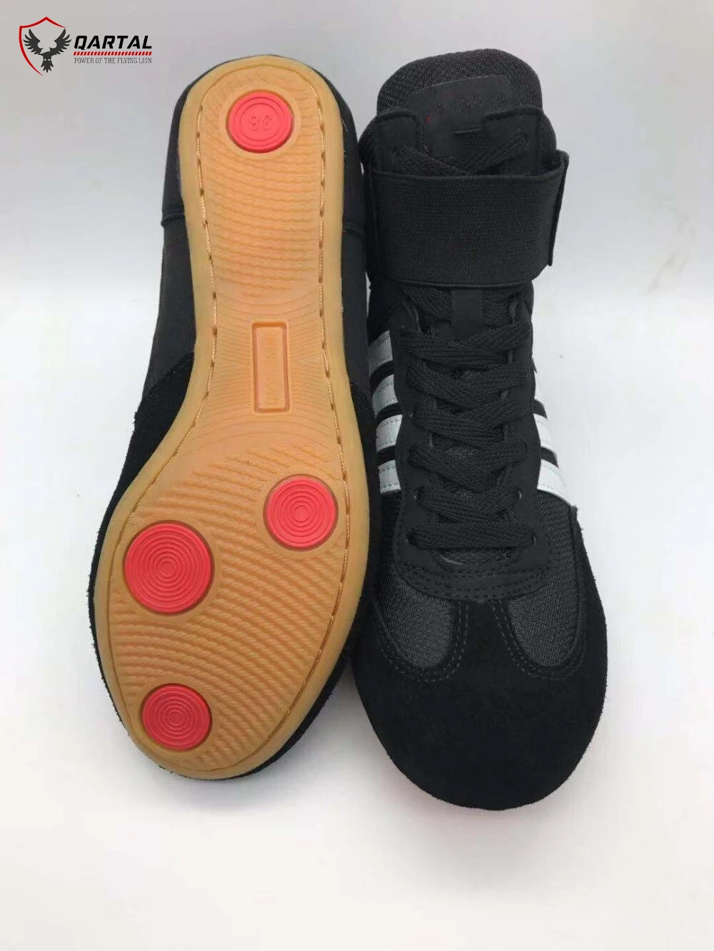 Профессиональная Обувь для борьбы в тхэквондо резиновая подошва дышащая Боевая обувь кроссовки