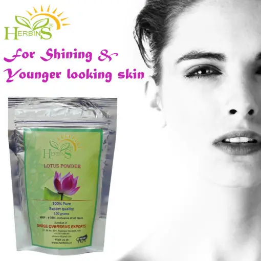 Pure Organic Lotus Powder
