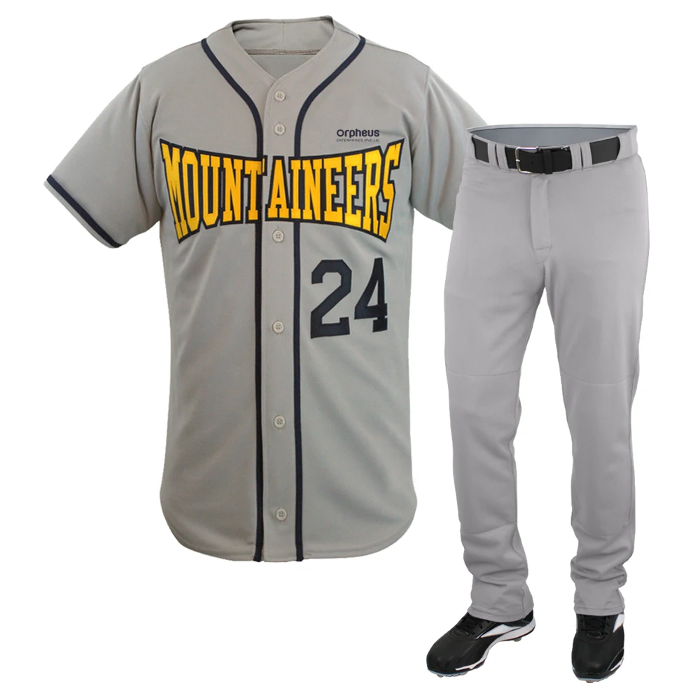 
High Quality Baseball Uniform | Customized Team Name & logo printing Uniform 