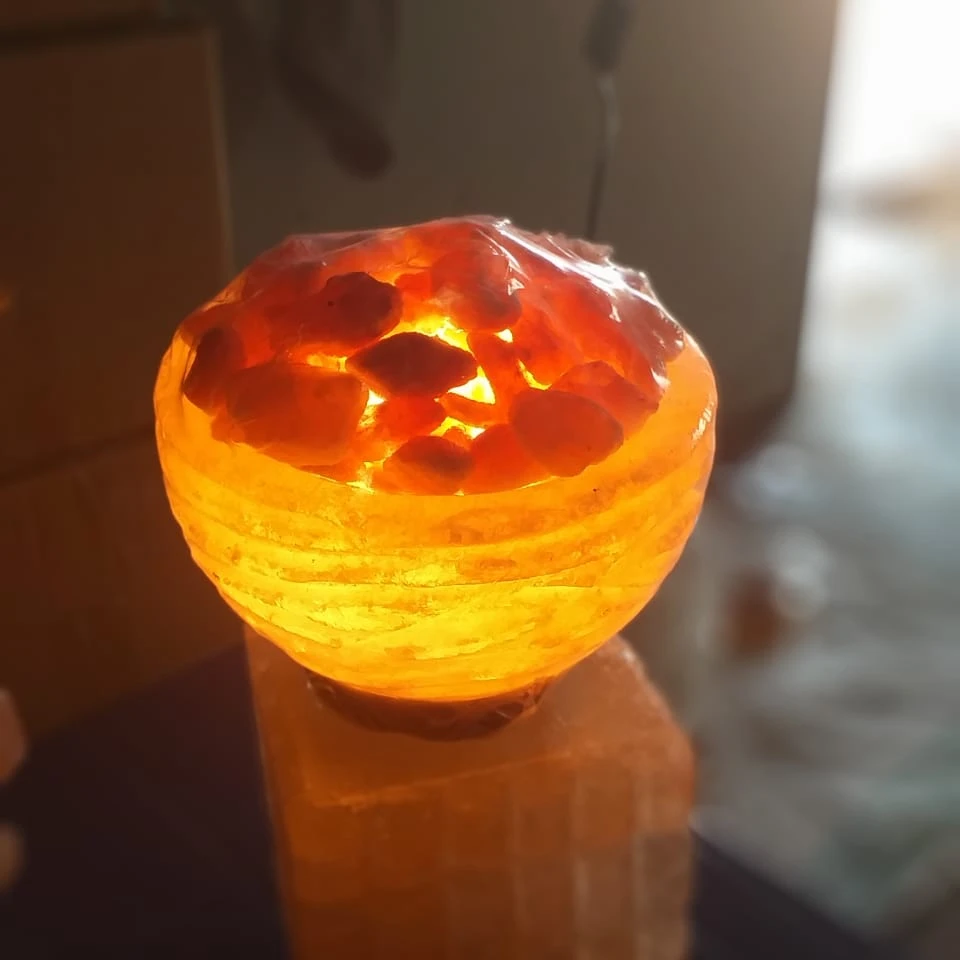 
Natural Himalayan Salt Fire Bowl 