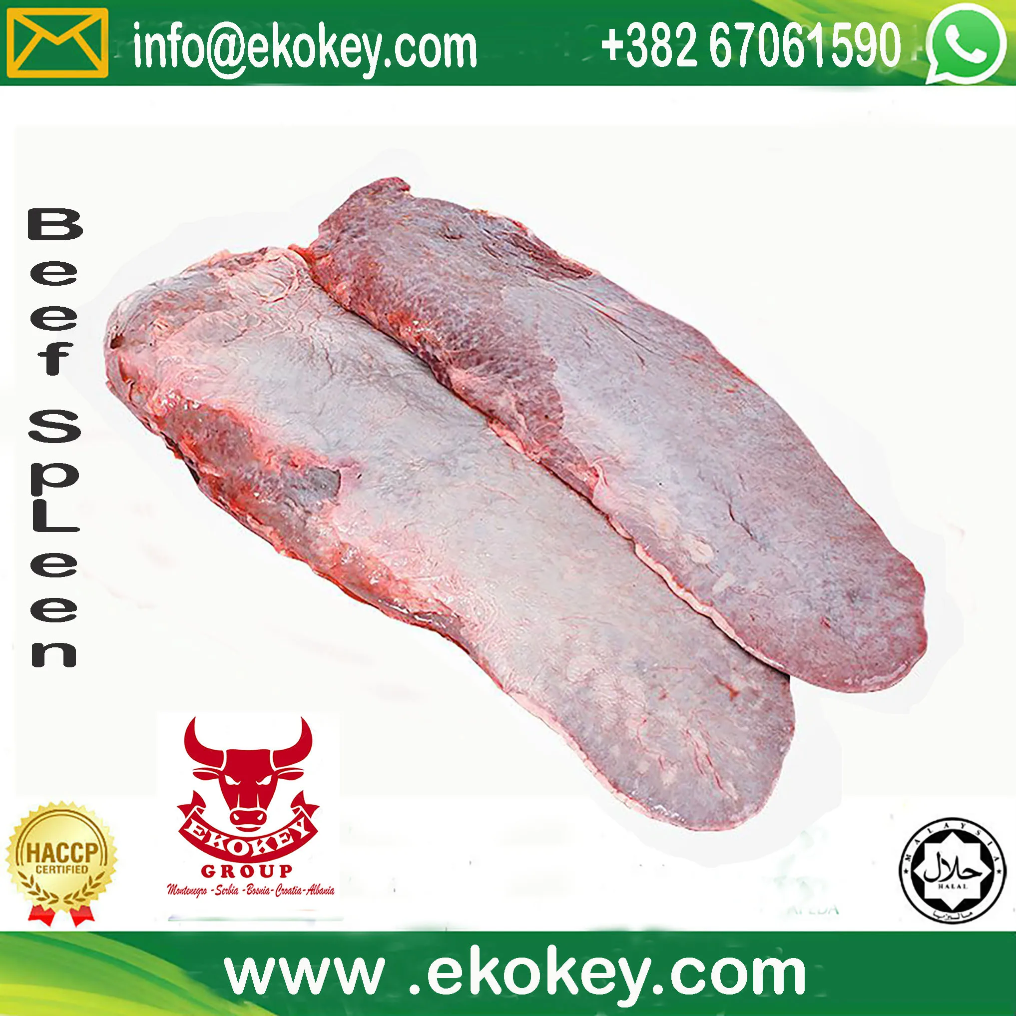ORGANIC BEEF SPLEEN FRESH PROCESSING BEEF SPLEEN HIGH QUALITY FROZEN BEEF SPLEEN ORIGIN MONTENEGRO