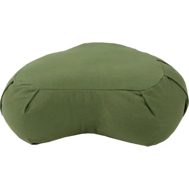 Factory Selling Premium Quality Natural Meditation Crescent Yoga Cushion Pillow From India