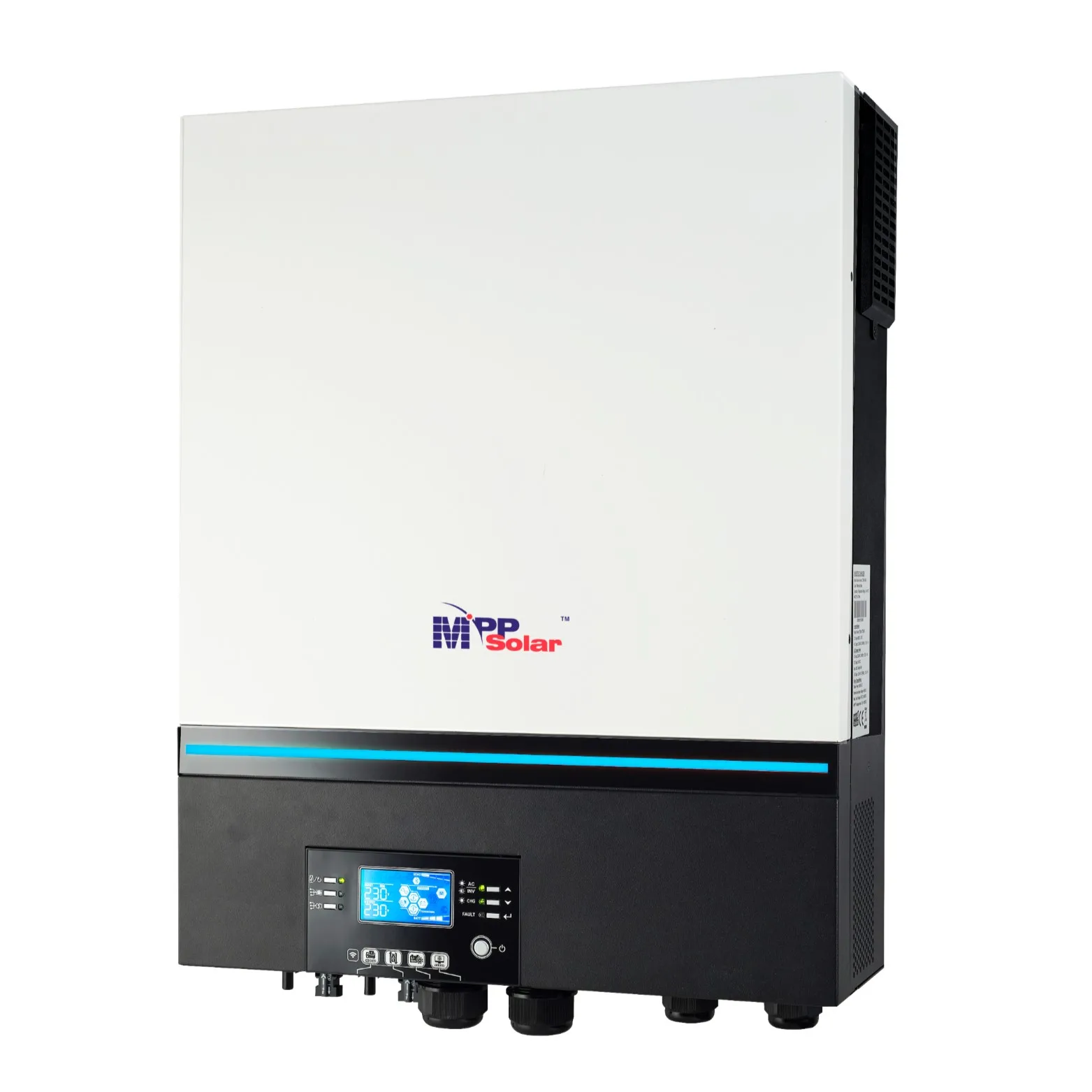 PIP11kw MAX 11000w 48v mpp solar inverter 230v PV input 500vdc 2 MPPT solar charger 150A WiFi 11000w pure sine wave