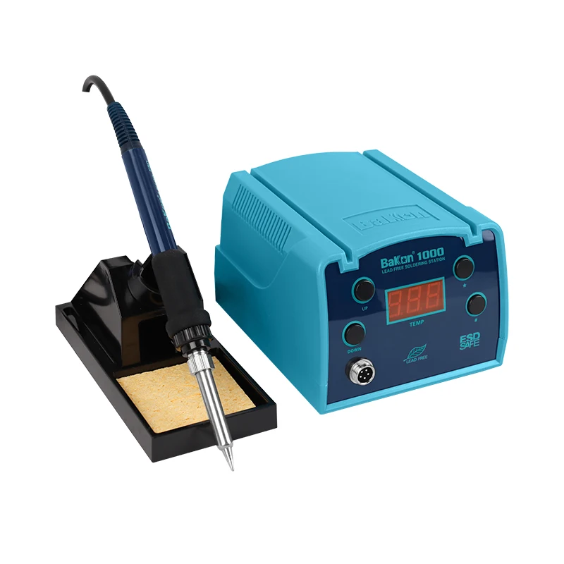 Bakon BK1000 Made In China OEM Customization Lead-Free Eddy Heating Preheater Rework Mobile Repair Soldering Station