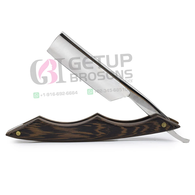 
Wholesale High Quality Manual Razor, professional, Straight-edged Stainless Steel Sharp, Hairdressing razor blade shaving 