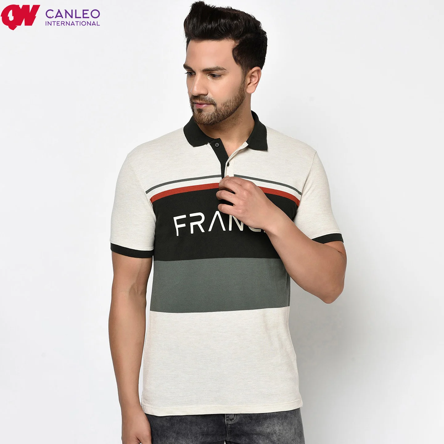 Новый дизайн модная рубашка-поло унисекс с вышивкой и принтом Высококачественная Мужская из чистого хлопка