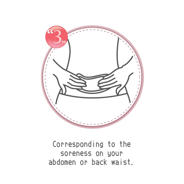 HIBIS women heat patches Chinese Mugwort period pain heat patch menstrual heat patch pad