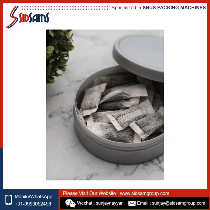 Оптовая поставка высококачественных банок Snus с индивидуальным дизайном на