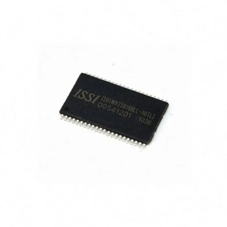 Is61wv25616bll Sram Chip Async Single 2.5V/3.3V 4M-Bit 256K X 16 10Ns 44-Pin Tsop-Ii Is61wv25616bll-10Tli