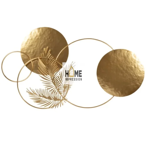 Large Mirror Irregular Hexagon Wall Art Joint Shapes Handmade Wall Arts Designer Wall Arts Gold Color Home Decoration Supplies