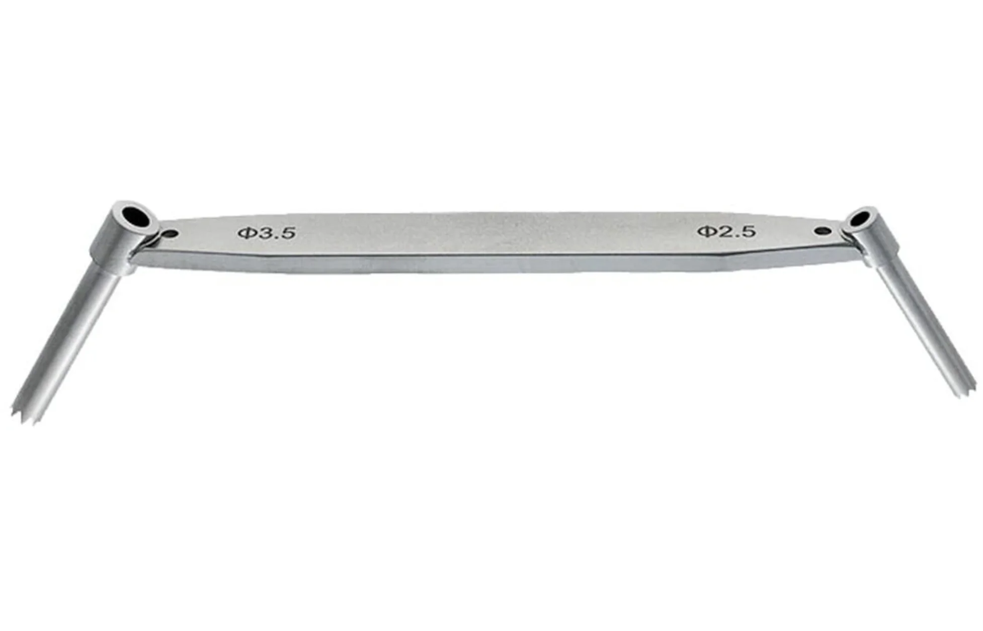 Surgical Orthopedic Double Head Drill Sleeve Guide, 2.0 / 2.7 mm Double Drill Sleeve, Orthopedic 2.5 / 3.5mm Double Drill Sleeve