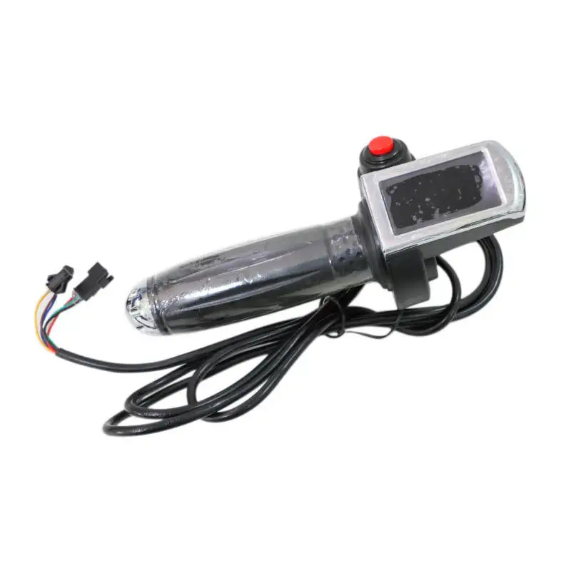 High Quality Scooter Speed Controller Durable Throttle Handle with LCD Display Power Indicator