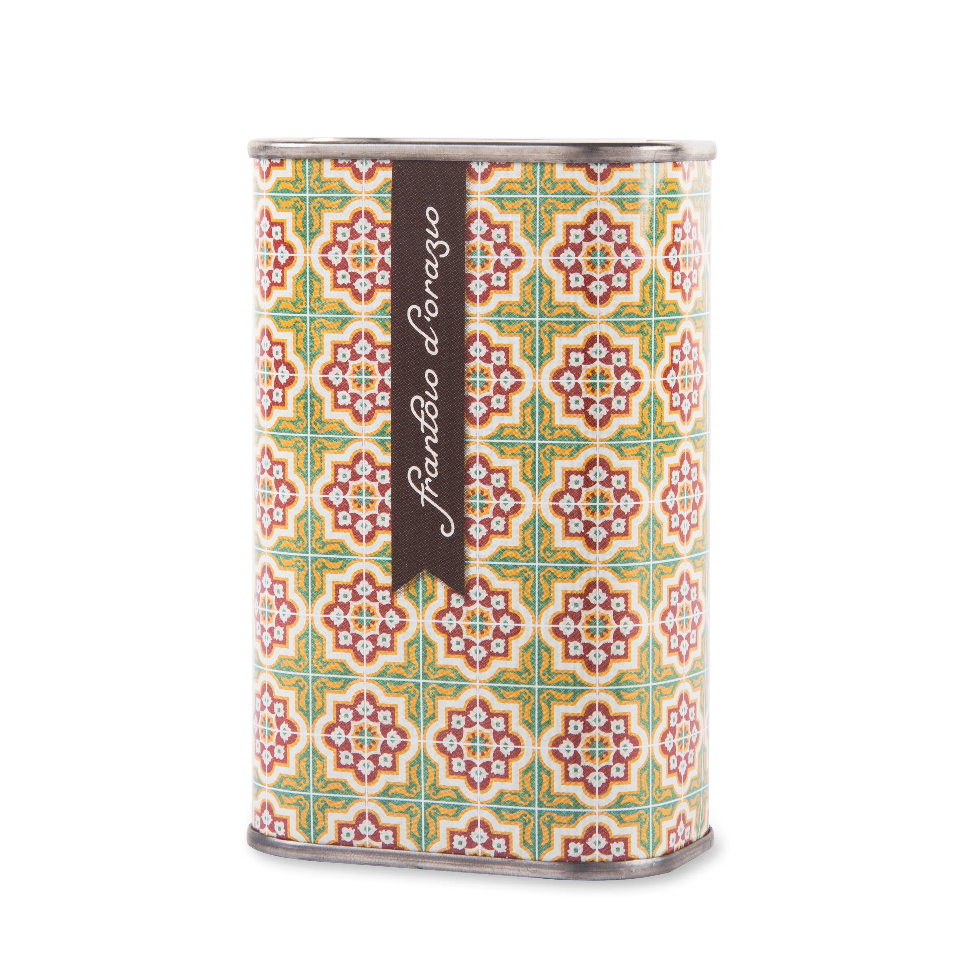 High quality extra virgin olive oil Mediterranea Collection CHIENNA 250 ml tin from Italy