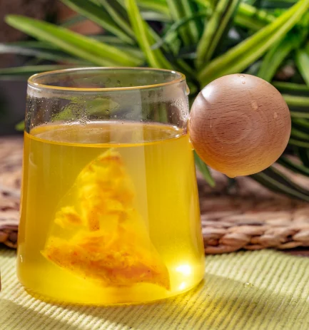 ginger tea bags organic detox tea flavored herbal fruit tea Private label factory OEM