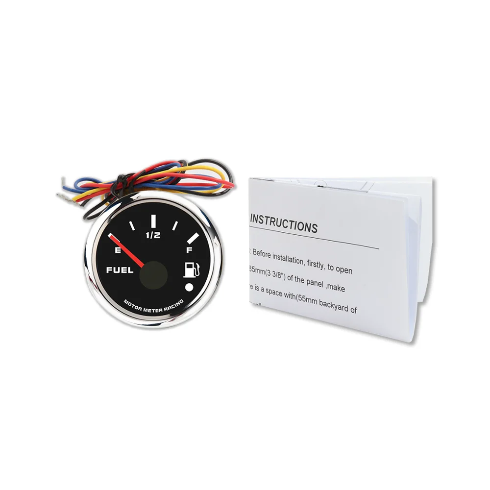 52mm clean and convex lens Electrical Fuel Level Gauge