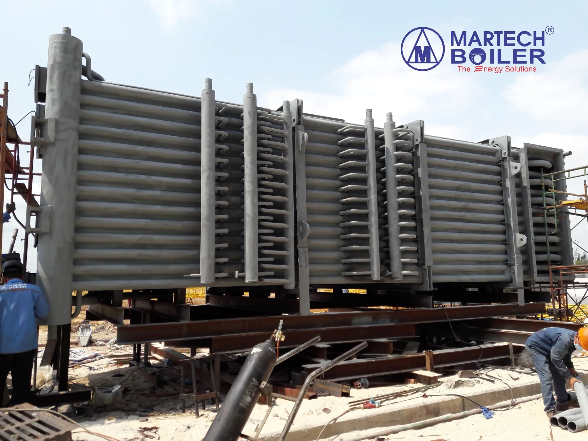 
Martech Boiler Vietnam ( ASME, EN, JIS ) HRSG System 