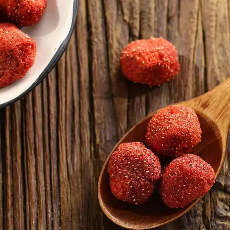 Free Samples Sliced Organic Freeze Dried Strawberry Freeze Dried Fruit Strawberry