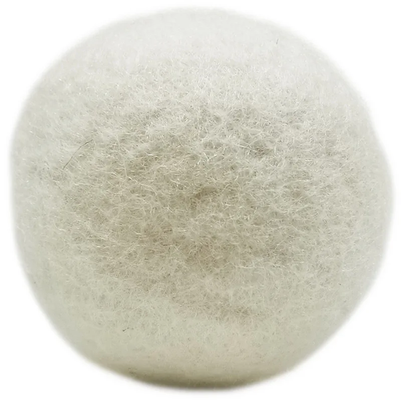Wholesale Supplier Customized Logo Pure Eco Laundry Organic Felt Set Wool Balls Dryer