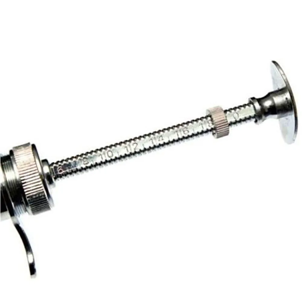 
Reusable Stainless Steel Hypodermic Veterinary Animal Syringe Glass for Lab Simple Structure with Locke 