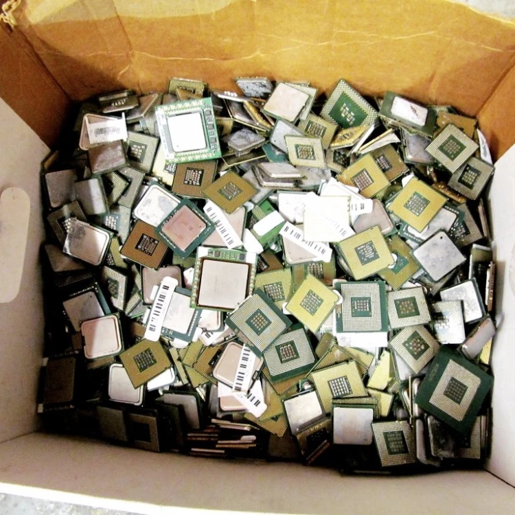 
Gold Fingers from Ram CPU for Scrap Gold Recovery Ram Scrap 