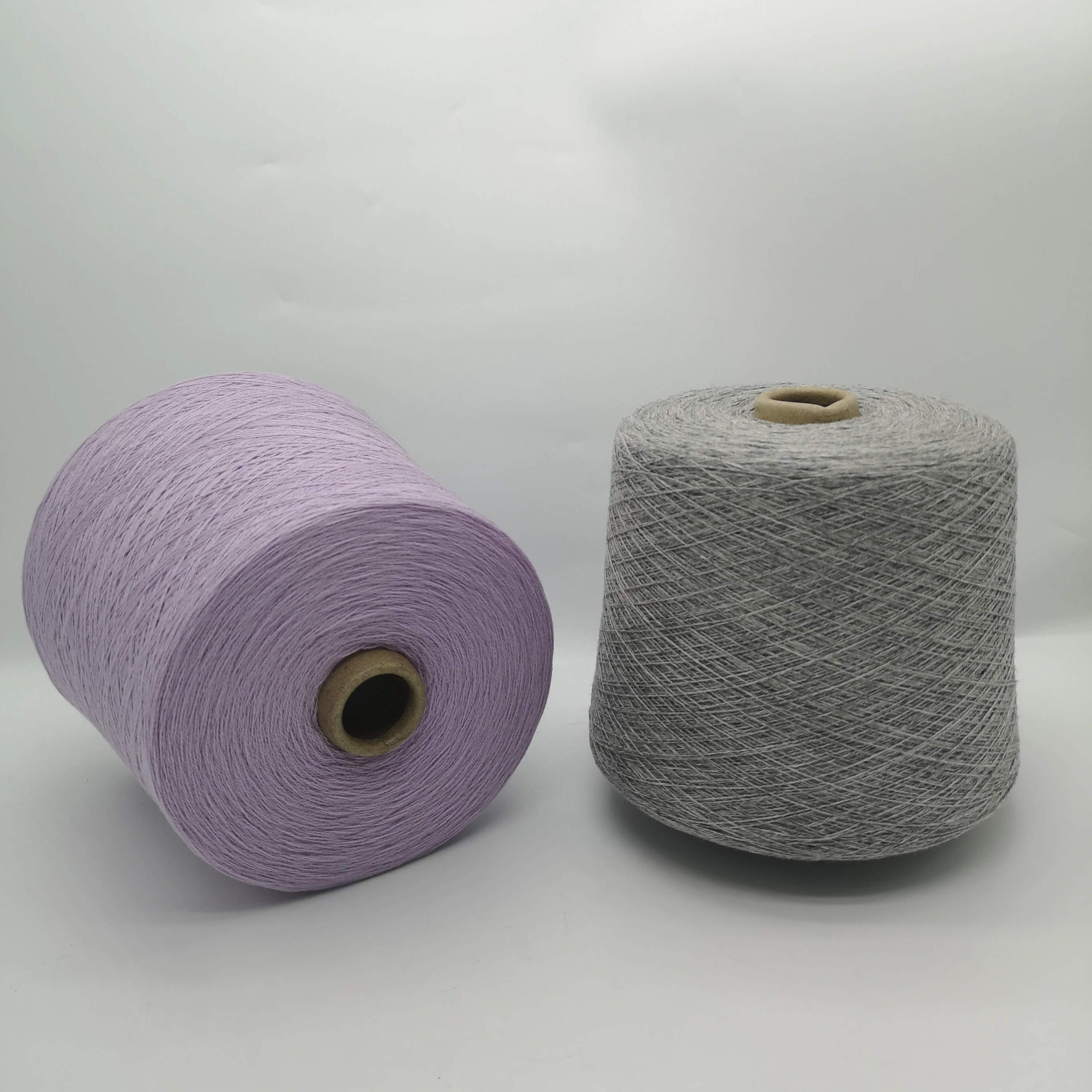 100% Cashmere Yarn 26/2 NM Natural Pure Computer Knit Woolen