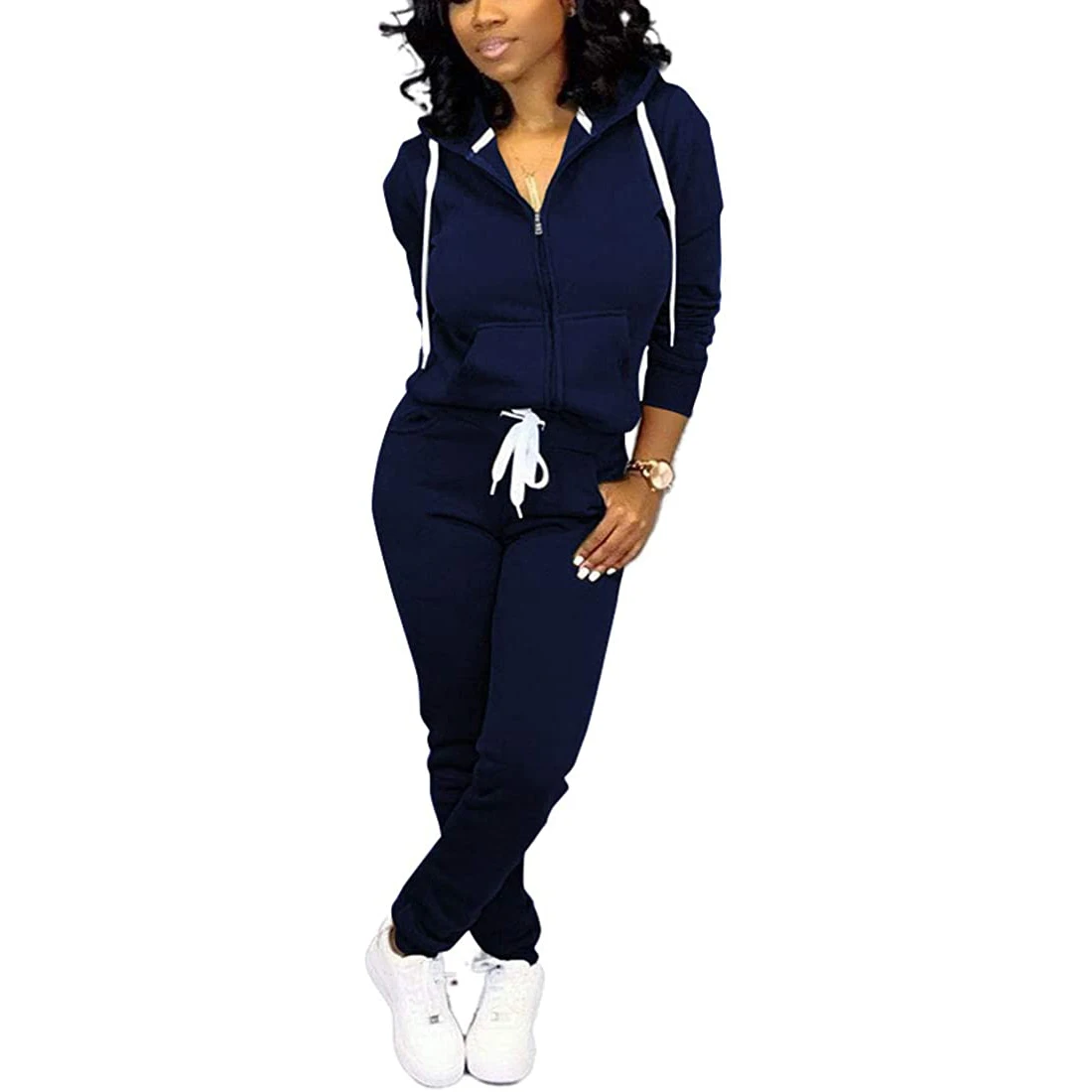 Wholesale Custom Private Label Unisex Tracksuits Set Cotton Casual Wear Hoodie Full Length Pants Two Piece Oversized