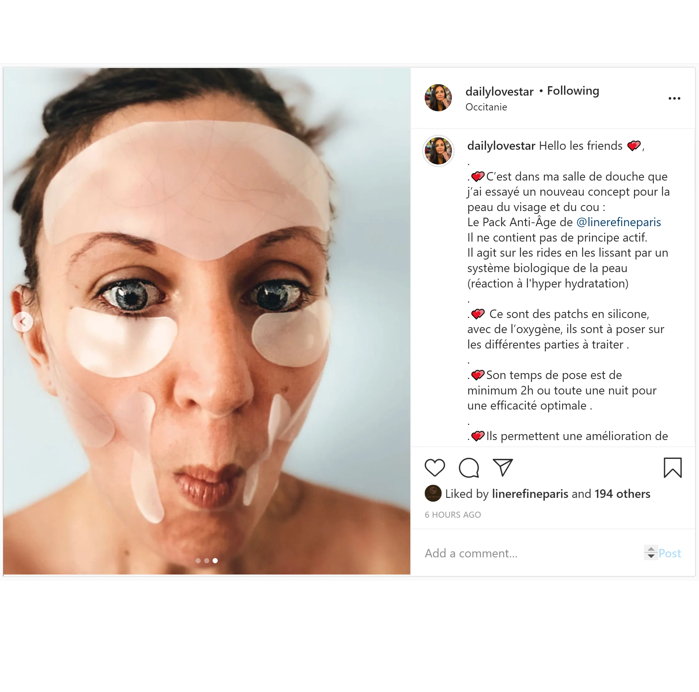 Additive Free and Latex 100% Medical Grade Silicone Reusable and Washable Skin Physiotherapy Pad Eye Mask