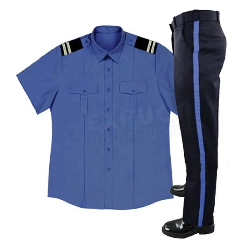 Factory Supply OEM Custom Men Tactical Security Guard Officer Security uniform