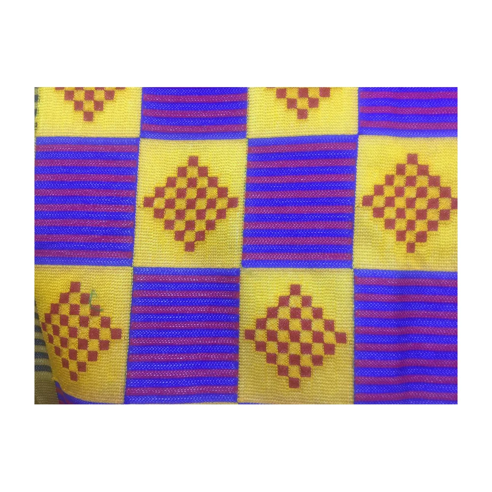 Готовая к отправке Яркая Цветная ткань Meb Wo Kente одежда для вечеринки Африканский производитель одежды