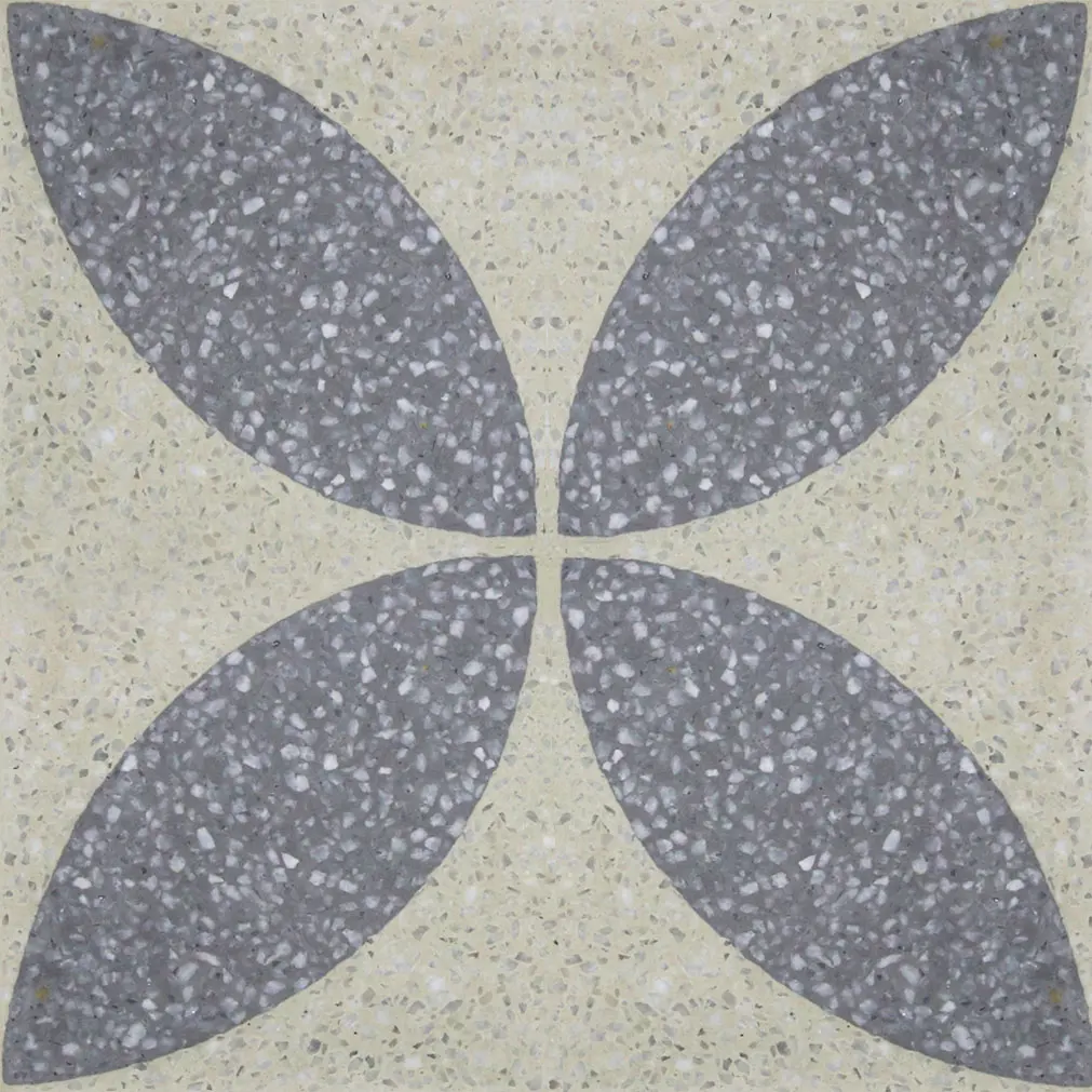 Terrazzo Handmade Tiles in Viet Nam for outdoor and indoor - Matte surface, beautiful pattern