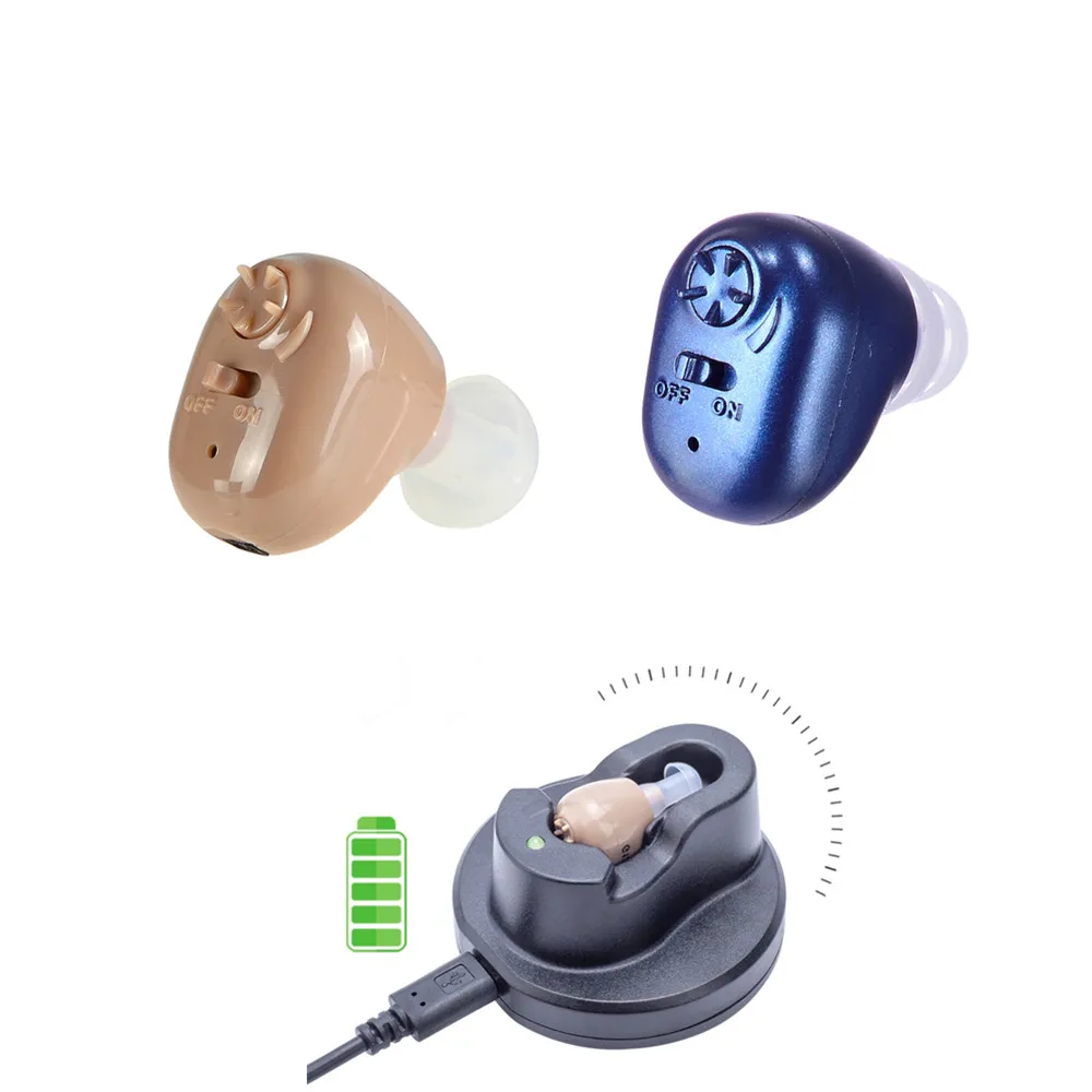 G12 Sound Amplifier BEST EAR Hearing Aids amplifier CIC Invisible Rechargeable audifonos para sordos audifonos amplificadore