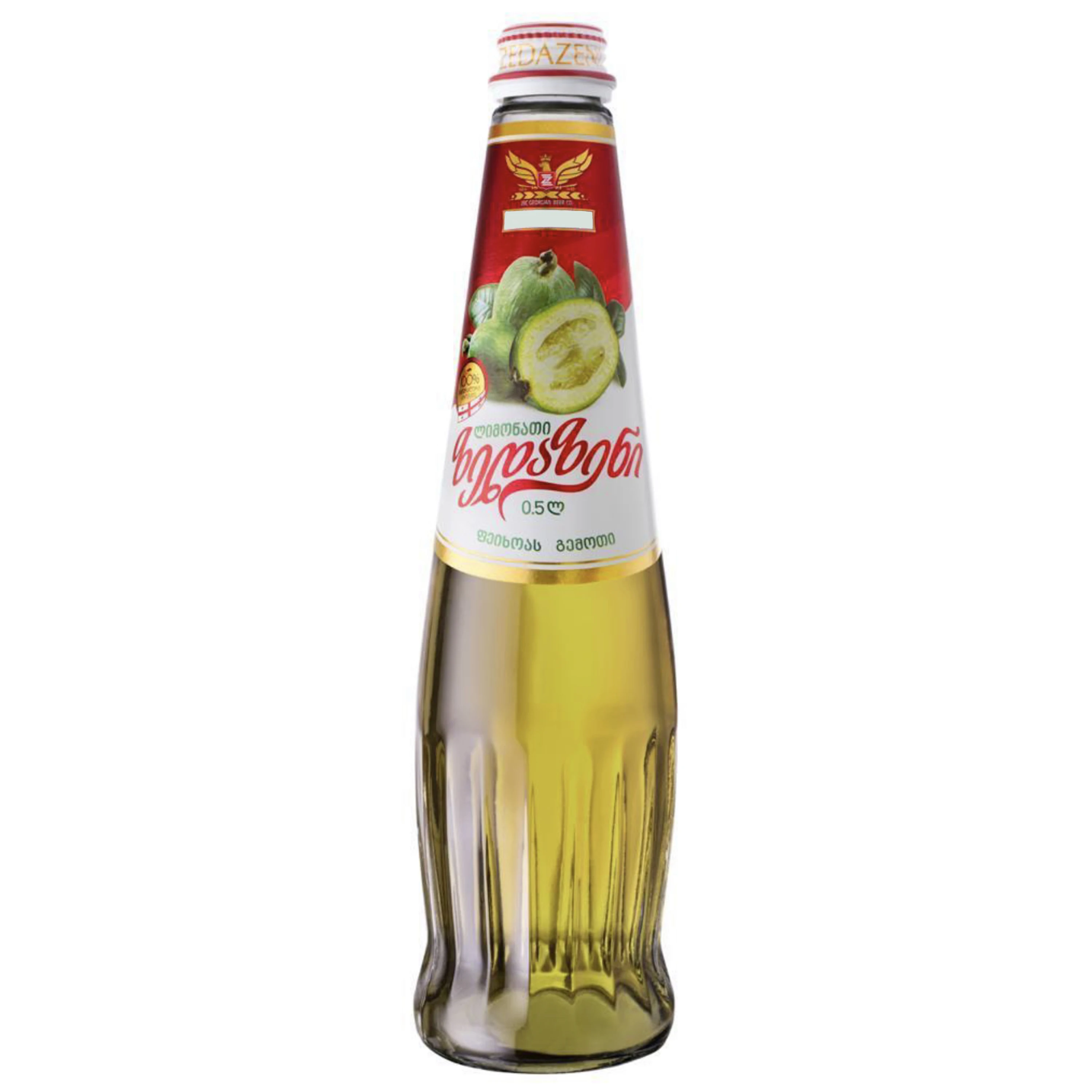 The most elite and Unparagoned Georgian Feijoa lemonade in Glass and Pet bottles